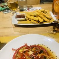 Drinks & food  at Vitto Pitagorico in Naples