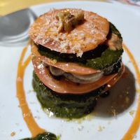 Vegan Caprese at Vitto Pitagorico in Naples