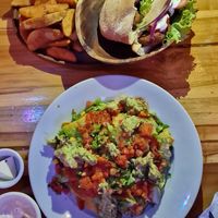 Vegan Nachos at Los Amigos in Flores