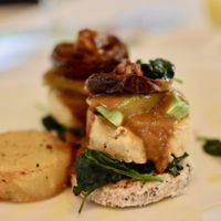 Vegan Benedict’s  at Wynn Hotel - Tableau in Las Vegas