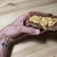 peanut brownie at Ou Bien Encore in Geneva