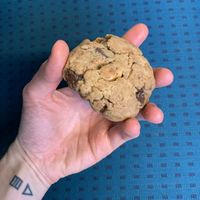  vegan chocolate cookie at Ou Bien Encore in Geneva
