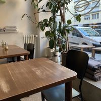 Interiors at Ou Bien Encore in Geneva