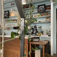 Interiors at Ou Bien Encore in Geneva