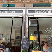Front of the restaurant at Ou Bien Encore in Geneva