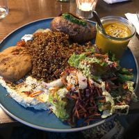Quinoa plate  at Ou Bien Encore in Geneva