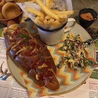 Vegan hot dog at Lounges - Cappello Lounge in Newcastle-under-lyme