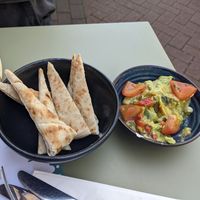 Edamame bean hummus from the tapas menu at Lounges - Cappello Lounge in Newcastle-under-lyme