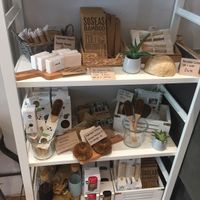 Zero waste supplies at Pumpkin Brown in Edinburgh
