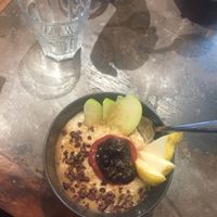 Porridge at Pumpkin Brown in Edinburgh