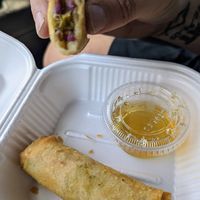 Vegetable spring rolls at Tara Thai in Sedona