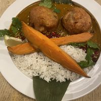 Dhal with rice and sweet potatoes   at Alchemia od Kuchni in Krakow