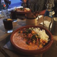 Vegan red curry at Alchemia od Kuchni in Krakow