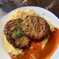 A’la placki ziemniaczane  at Alchemia od Kuchni in Krakow