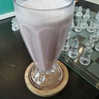 Strawberry milkshake at The Dice Cup in Nottingham