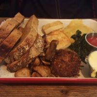 Vegan make-your-own breakfast  at The Caffeine Drip in Edinburgh