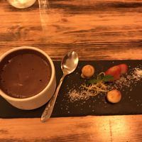 Chocolate mouse! The best vegan chocolate mouse I ever had!  at Estudio Vegetariano in Lagos