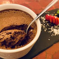 Chocolate mousse  at Estudio Vegetariano in Lagos