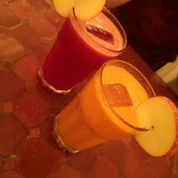 Fresh juices at Estudio Vegetariano in Lagos
