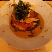 Stuffed peppers at Estudio Vegetariano in Lagos