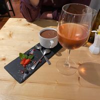 Mousse au chocolat. at Estudio Vegetariano in Lagos