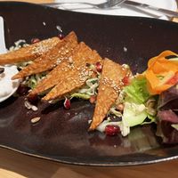 Frittierter Tempeh  at Estudio Vegetariano in Lagos