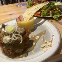 Celery steak   at Estudio Vegetariano in Lagos