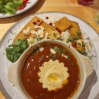 Tempeh at Estudio Vegetariano in Lagos