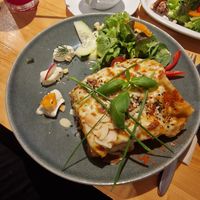 Lasagne at Estudio Vegetariano in Lagos