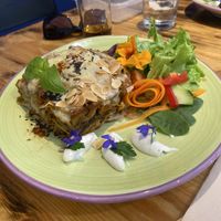 Soy lasagna   at Estudio Vegetariano in Lagos