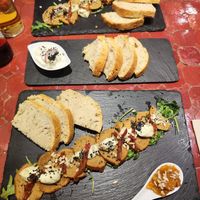 Carpaccio aus Seitan mit Aioli at Estudio Vegetariano in Lagos