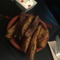 Potatoes starter at Estudio Vegetariano in Lagos