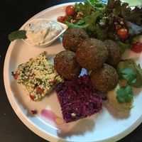 Falafel at Estudio Vegetariano in Lagos