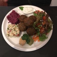 Falafel at Estudio Vegetariano in Lagos