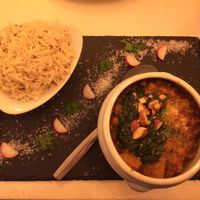 Lentil curry  at Estudio Vegetariano in Lagos