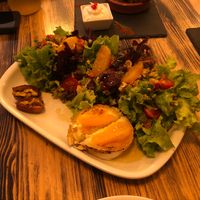 Ensalada de queso de Cabra  at Estudio Vegetariano in Lagos