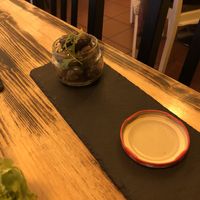 Aceitunas marinadas at Estudio Vegetariano in Lagos