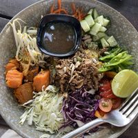 Vegan bowl  at Coconut Monkey in Koh Tao