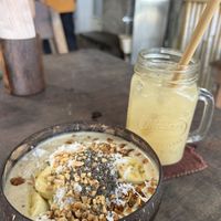 Coconut monkey smoothiebowl - ask for no honey  at Coconut Monkey in Koh Tao