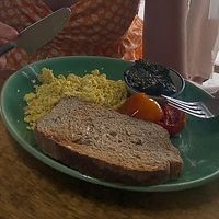 Vegan egg + pesto; sehr lecker   at Coconut Monkey in Koh Tao