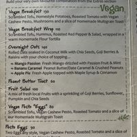 Vegan options  at Coconut Monkey in Koh Tao