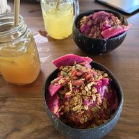 Smoothie bowls   at Coconut Monkey in Koh Tao