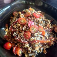 Burmese Tea Leaf Salad at Coconut Monkey in Koh Tao