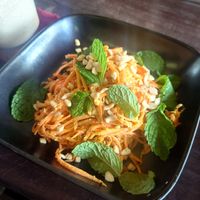 Carrot Cashew and Garlic - super tasty at Coconut Monkey in Koh Tao