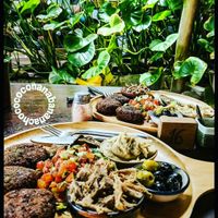 Always come back for Falafel Platters!!! at Coconut Monkey in Koh Tao