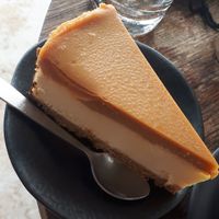 Caramel cheesecake at Coconut Monkey in Koh Tao