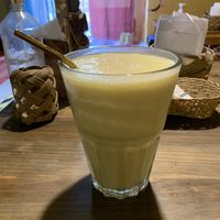 Lassi at The Vegan Temple by Prasada in Cusco