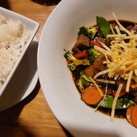 Tofu Theriaki at The Vegan Temple by Prasada in Cusco