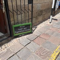Word   at The Vegan Temple by Prasada in Cusco