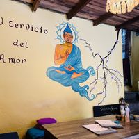 In service of love  at The Vegan Temple by Prasada in Cusco